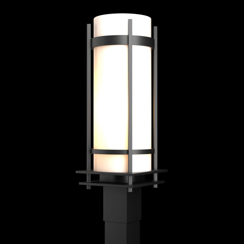Banded Outdoor Post Light
