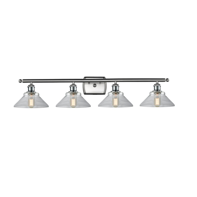 Innovations Lighting Orwell 4 Light Bath Vanity Light Part Of The Ballston Collection 516-4W-SN-G132-LED