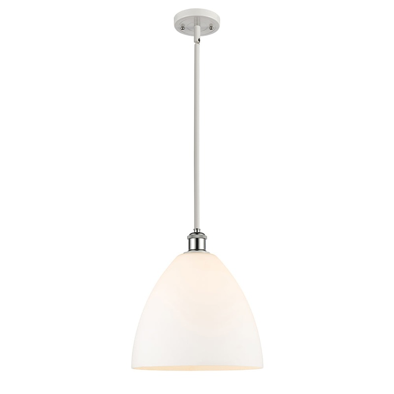 Innovations Lighting Ballston Dome 1 Light 12″ Mini Pendant 516-1S-WPC-GBD-121