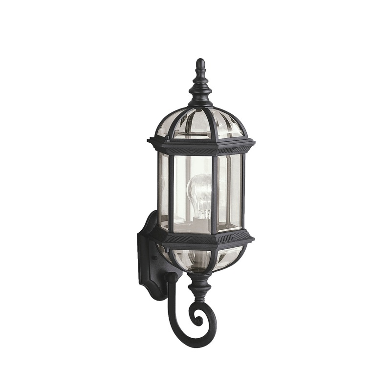 Barrie Outdoor Bottom Mount Scroll Wall Light