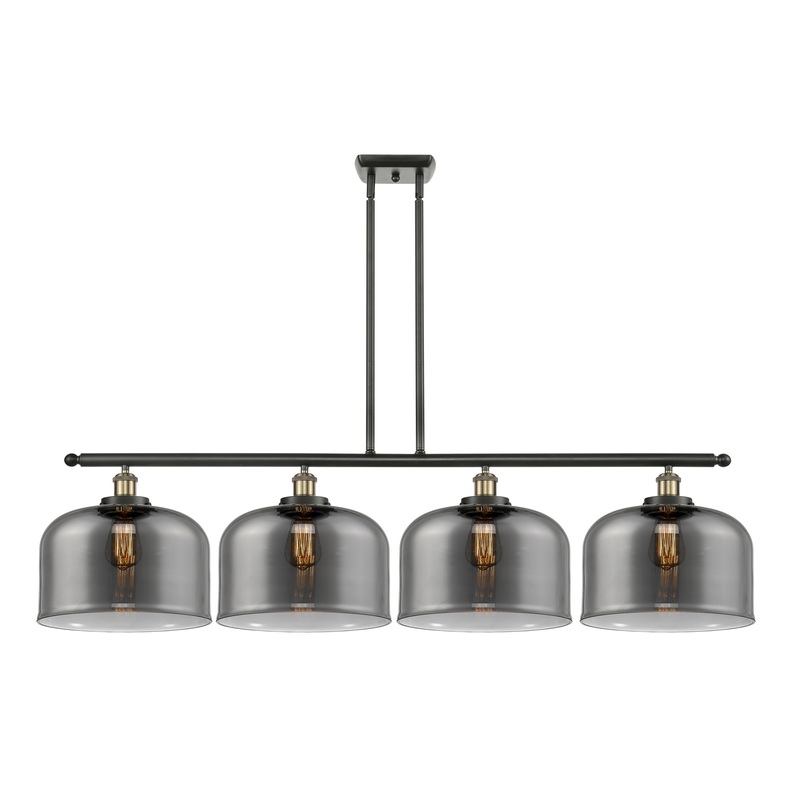 Innovations Lighting X-Large Bell 4 Light Island Light Part Of The Ballston Collection 916-4I-BAB-G73-L-LED