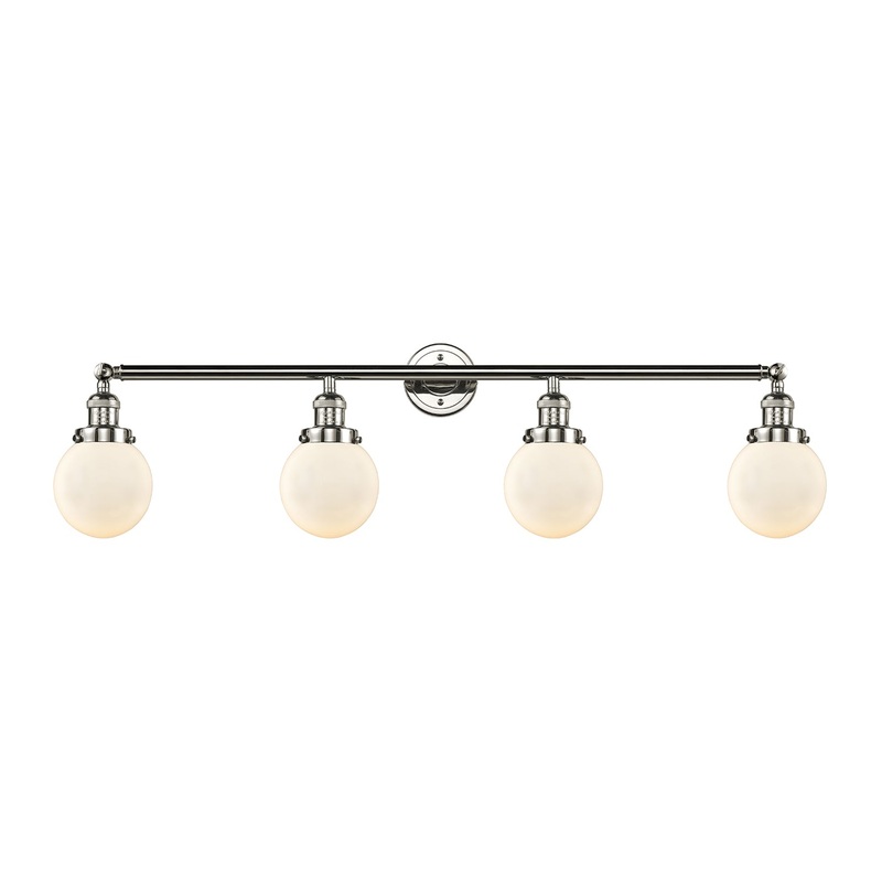 Innovations Lighting Beacon 4 Light 42″ Bath Vanity Light 215-PN-G201-6-LED