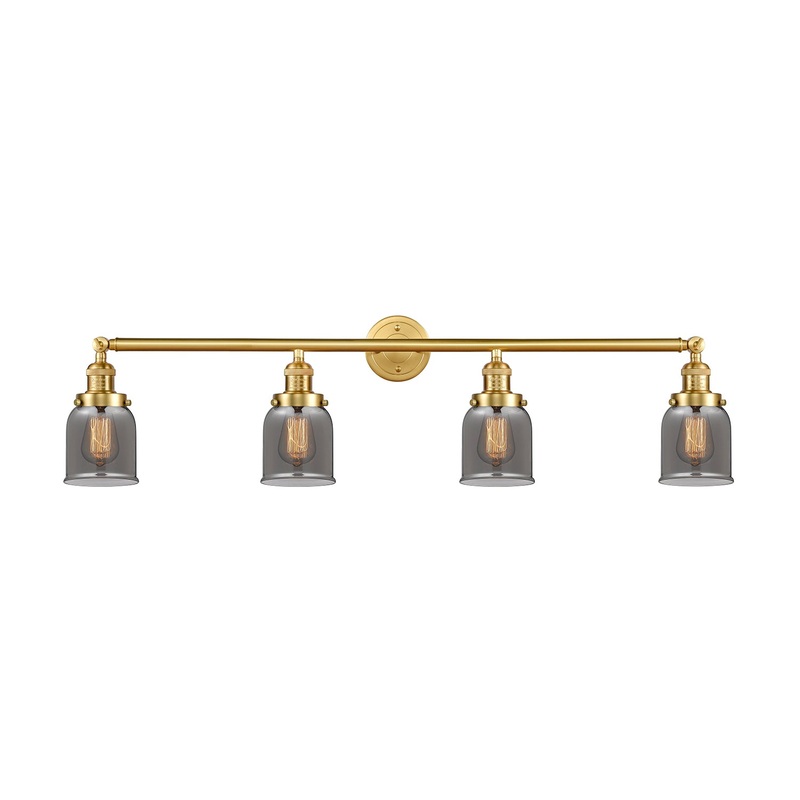 Innovations Lighting Small Bell 4 Light Bath Vanity Light Part Of The Franklin Restoration Collection 215-SG-G53