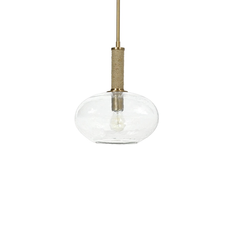 Bronson Wide Glass Pendant