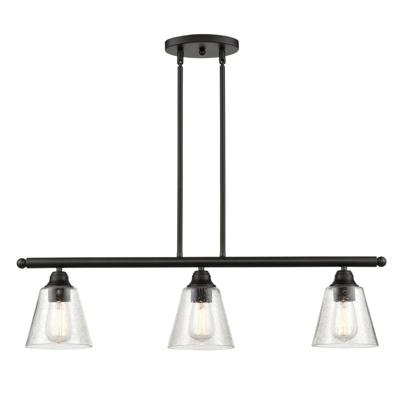 Innovations Lighting 3 Light 34″ Island Light 616-3I-BK-G454