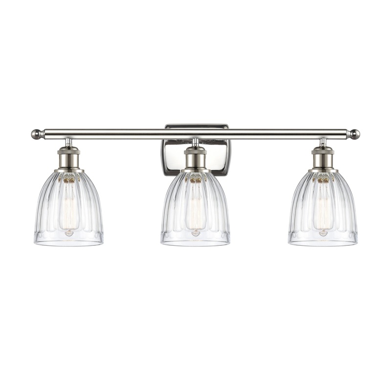 Innovations Lighting Brookfield 3 Light Bath Vanity Light Part Of The Ballston Collection 516-3W-PN-G442-LED