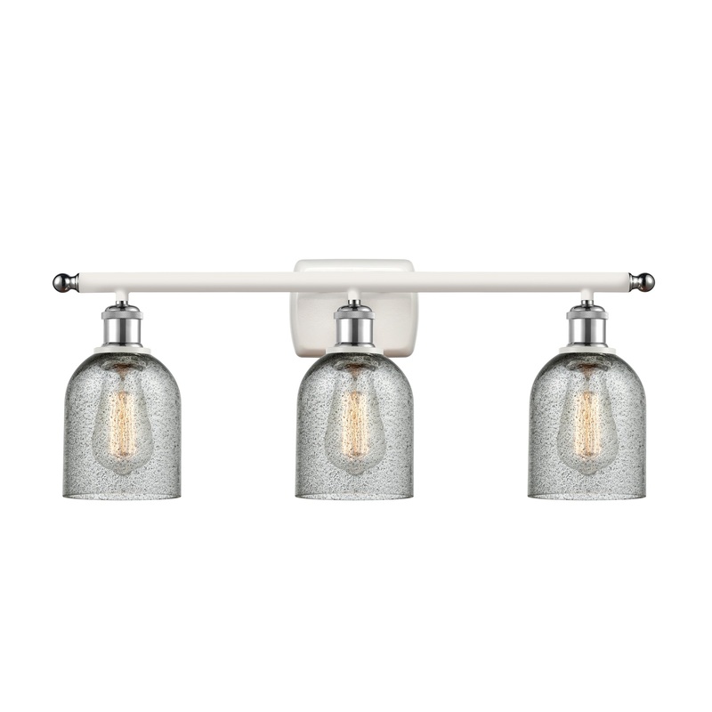 Innovations Lighting Caledonia 3 Light Bath Vanity Light Part Of The Ballston Collection 516-3W-WPC-G257-LED