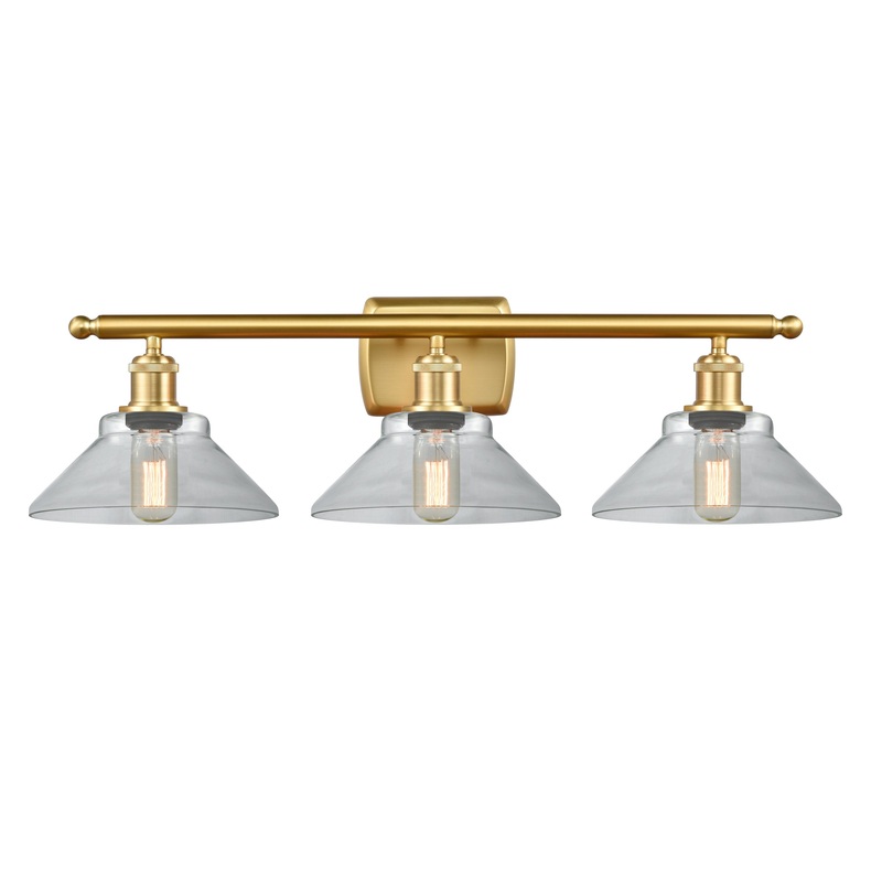 Innovations Lighting Orwell 3 Light Bath Vanity Light Part Of The Ballston Collection 516-3W-SG-G132