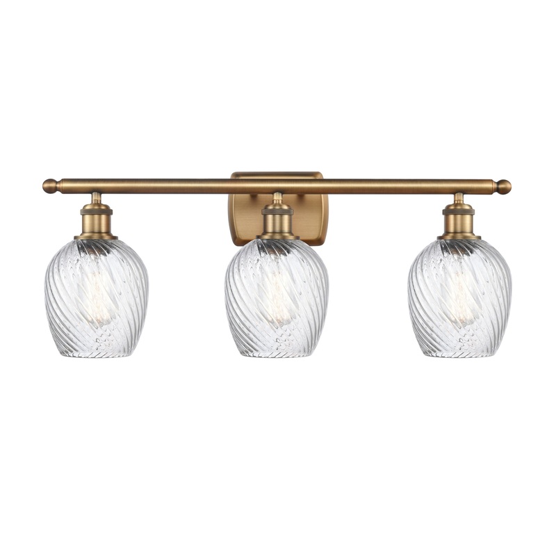 Innovations Lighting Salina 3 Light Bath Vanity Light Part Of The Ballston Collection 516-3W-BB-G292-LED