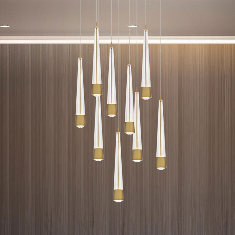 Quill Round Multi Light Pendant