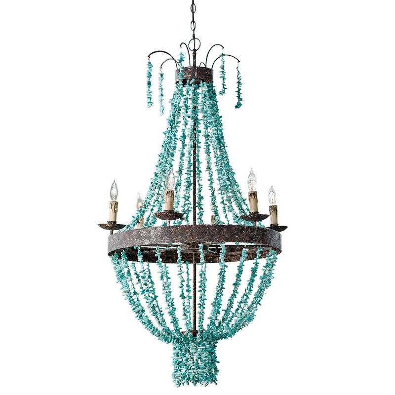 Beaded Chandelier