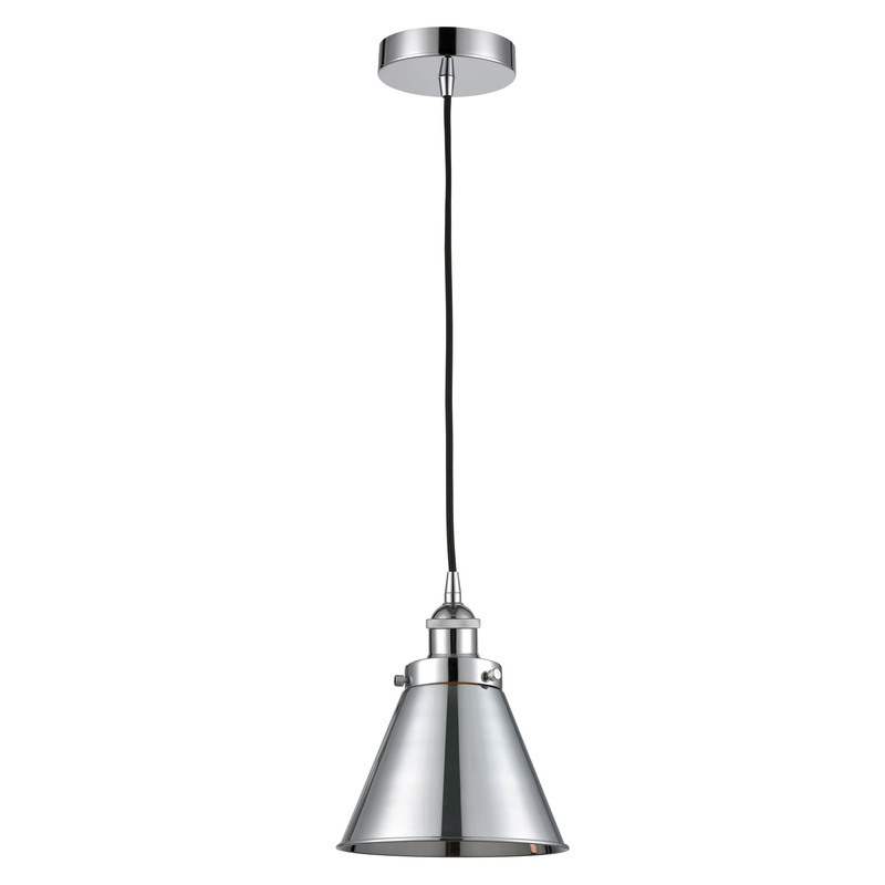 Innovations Lighting Appalachian 1 Light 10″ Mini Pendant 616-1PH-PC-M13-PC