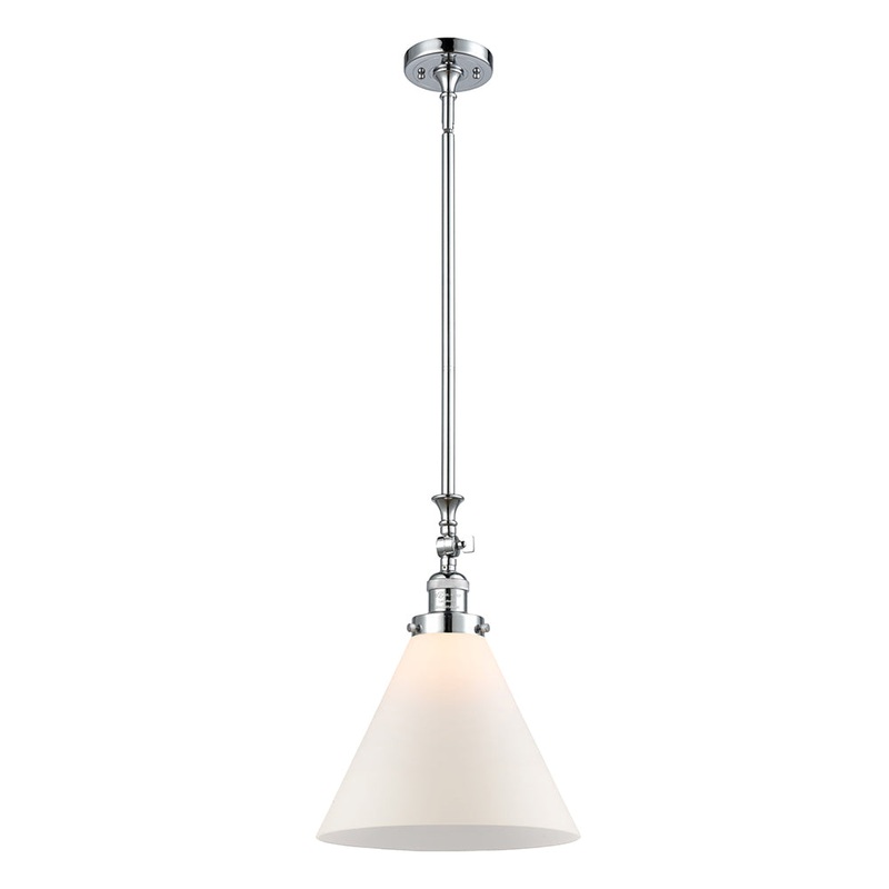 Innovations Lighting X-Large Cone 1 Light Mini Pendant Part Of The Franklin Restoration Collection 206-PC-G41-L