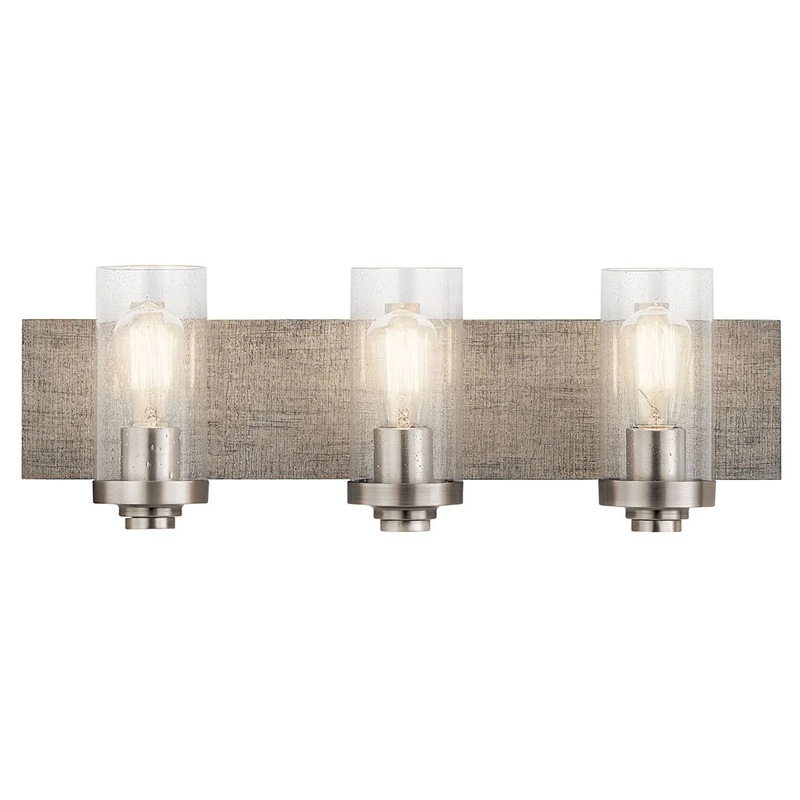 Kichler Dalwood 3 Light Vanity Light Classic Pewter 45928CLP