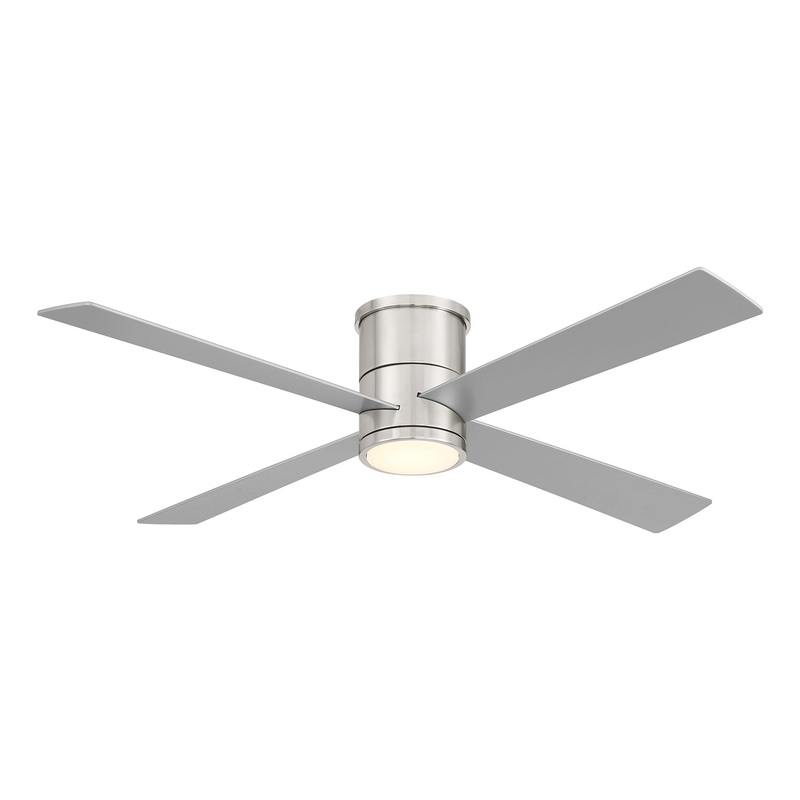 Falco Flush LED Flush Mount Ceiling Fan with Light
