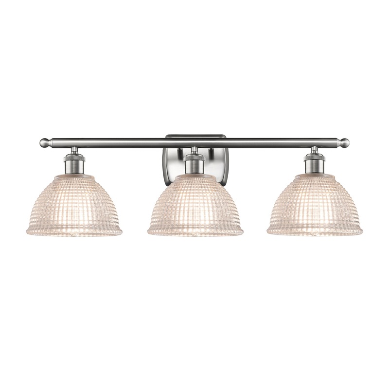 Innovations Lighting Arietta 3 Light Bath Vanity Light Part Of The Ballston Collection 516-3W-SN-G422