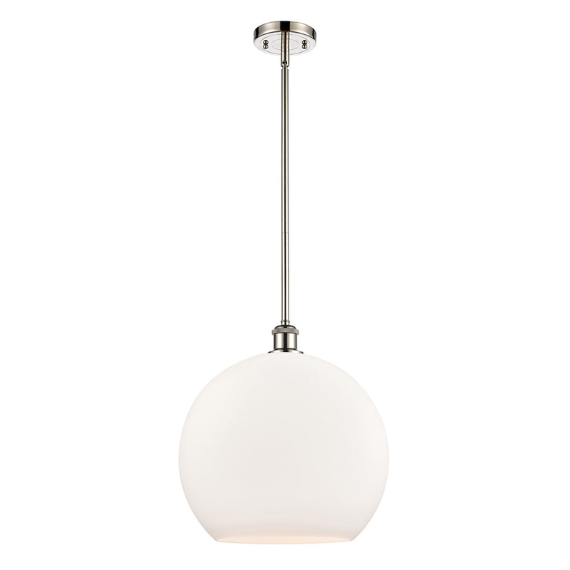 Innovations Lighting Athens 1 Light 13.75″ Pendant 516-1S-PN-G121-14-LED