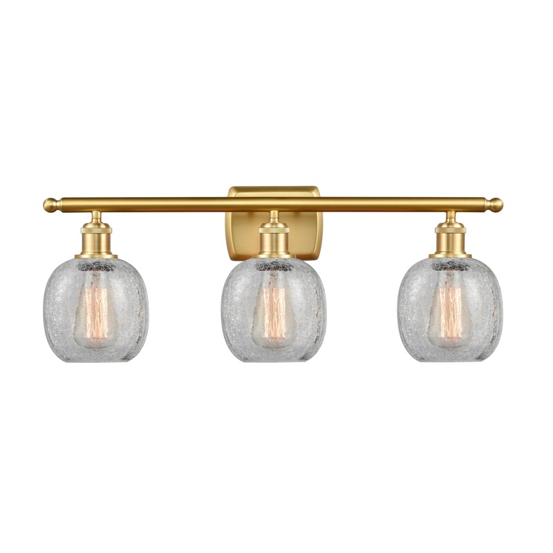 Innovations Lighting Belfast 3 Light Bath Vanity Light Part Of The Ballston Collection 516-3W-SG-G105