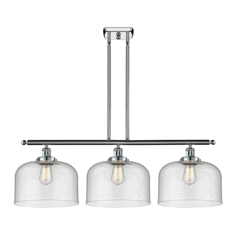 Innovations Lighting X-Large Bell 3 Light Island Light Part Of The Ballston Collection 916-3I-PC-G74-L