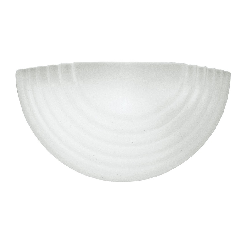 Stepped Glass Wall Sconce
