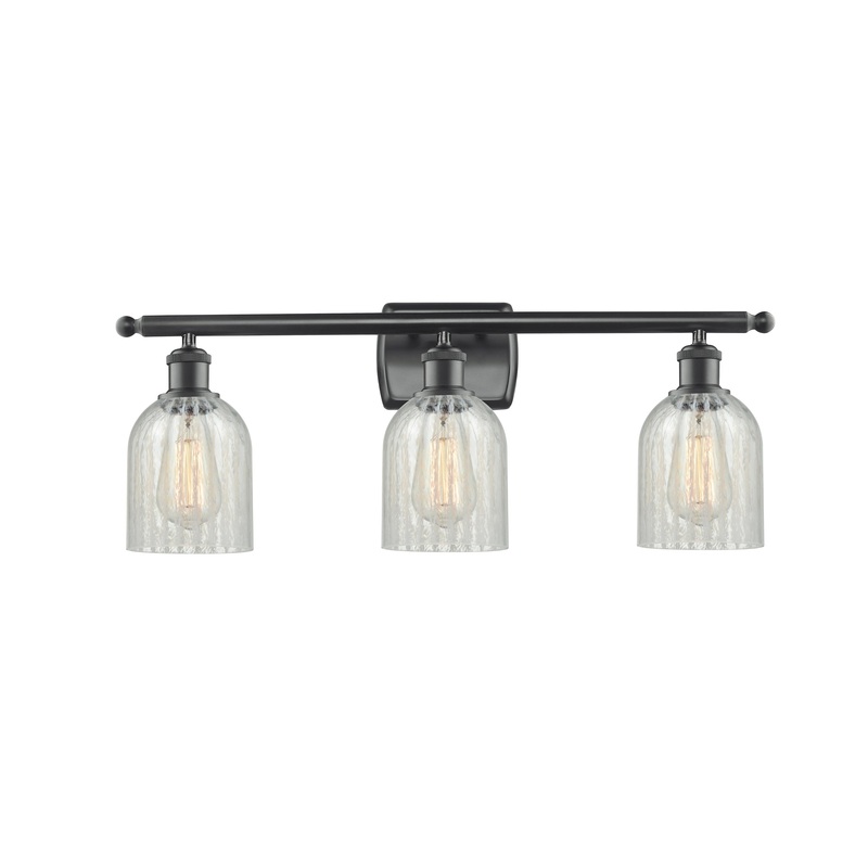 Innovations Lighting Caledonia 3 Light Bath Vanity Light Part Of The Ballston Collection 516-3W-BK-G2511-LED