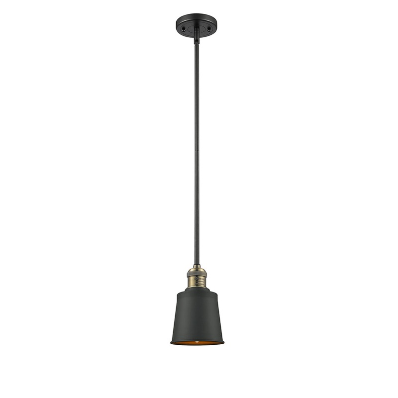Innovations Lighting Addison 1 Light Mini Pendant Part Of The Franklin Restoration Collection 201S-BAB-M9-BK