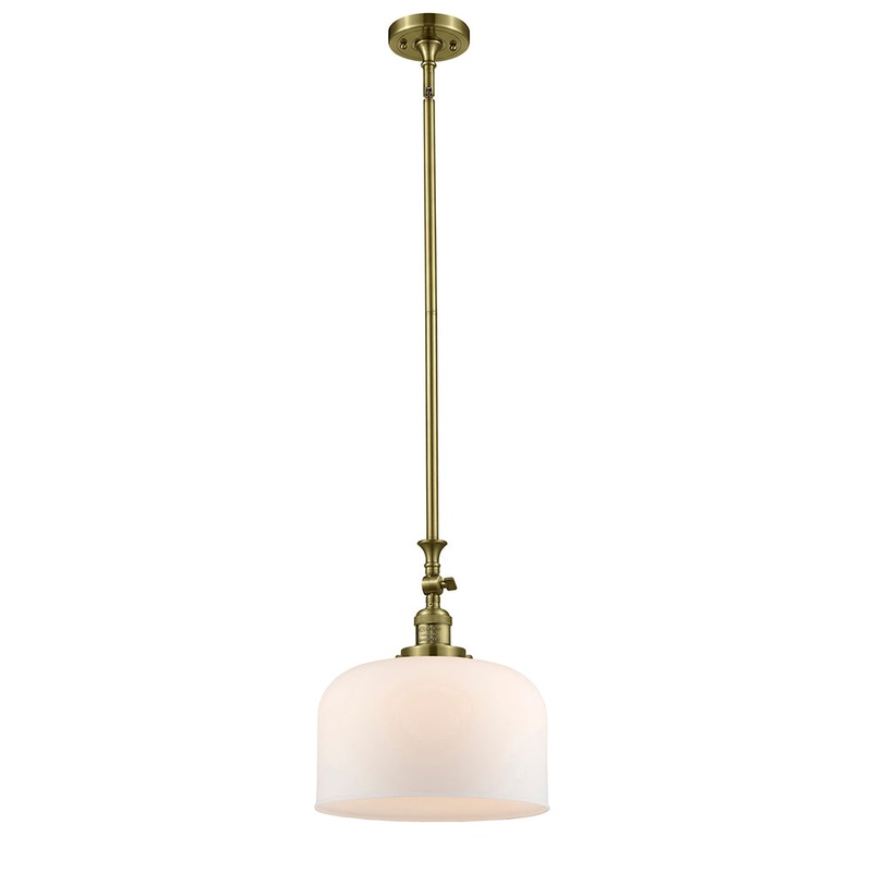 Innovations Lighting X-Large Bell 1 Light Mini Pendant Part Of The Franklin Restoration Collection 206-AB-G71-L-LED