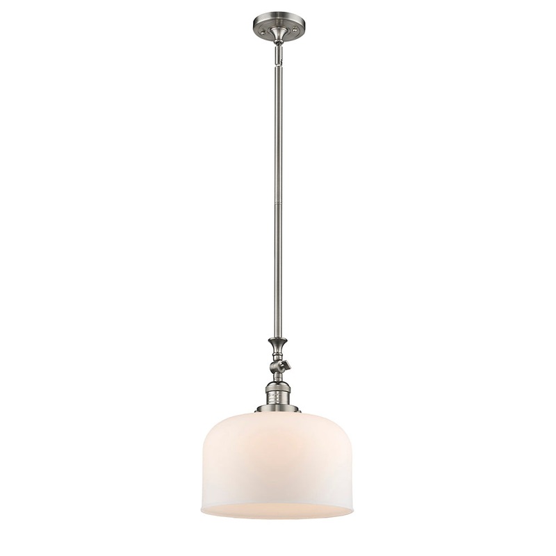 Innovations Lighting X-Large Bell 1 Light Mini Pendant Part Of The Franklin Restoration Collection 206-SN-G71-L-LED