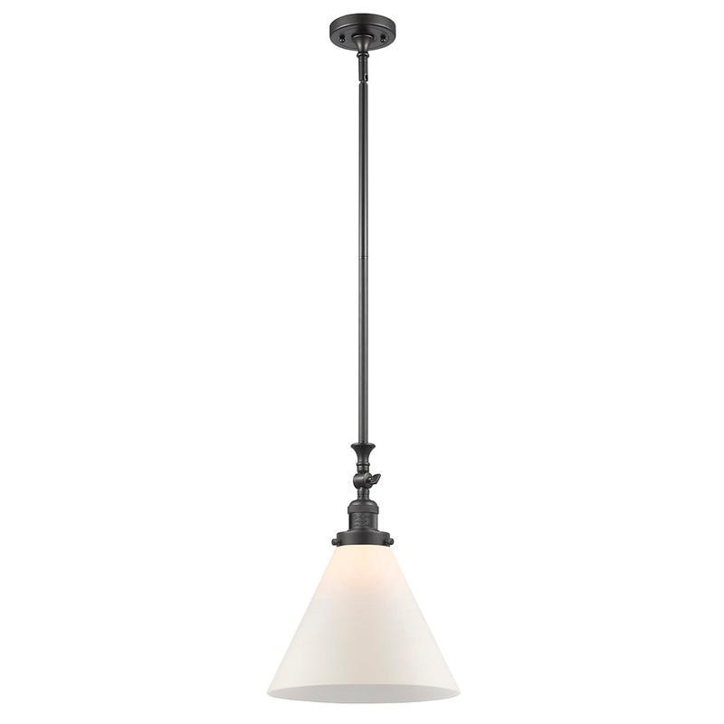 Innovations Lighting X-Large Cone 1 Light Mini Pendant Part Of The Franklin Restoration Collection 206-OB-G41-L-LED
