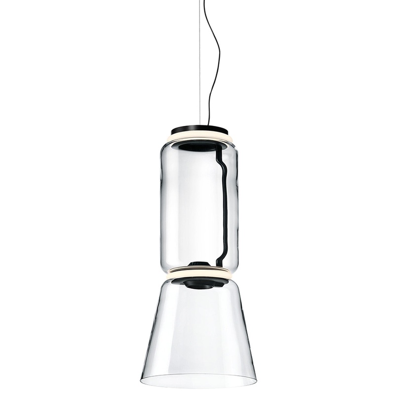 Noctambule Low Cylinder Pendant with Cone