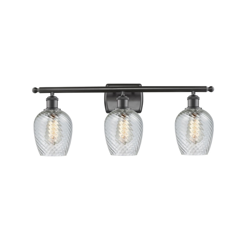 Innovations Lighting Salina 3 Light Bath Vanity Light Part Of The Ballston Collection 516-3W-OB-G292