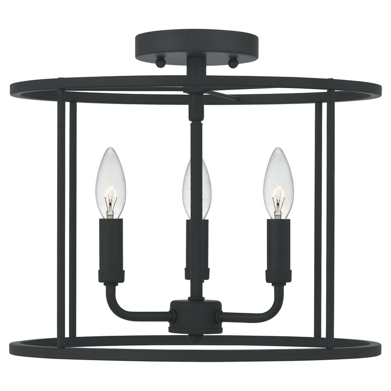Abner Semi-Flush Light
