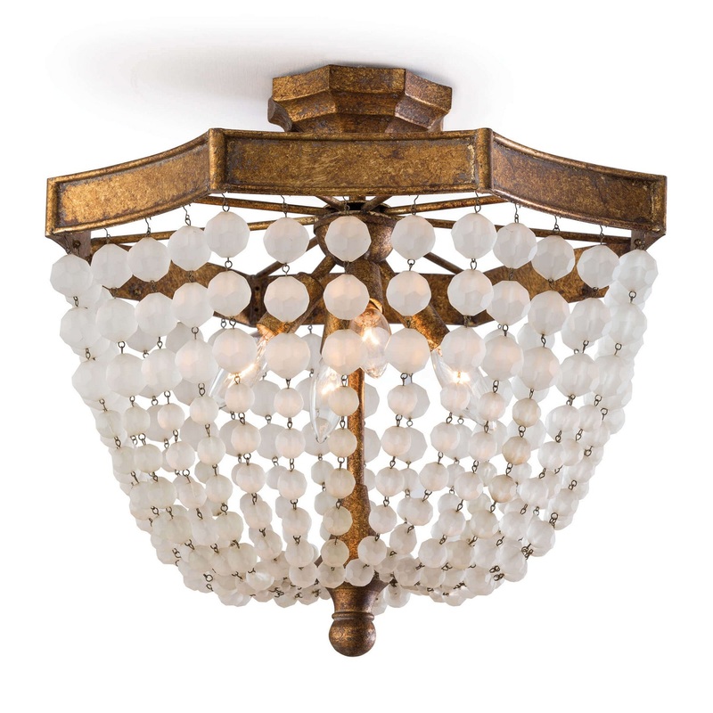 Frosted Flush Mount