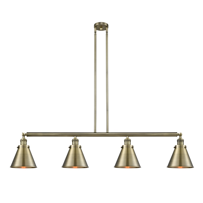 Innovations Lighting Appalachian 4 Light Island Light Part Of The Franklin Restoration Collection 214-AB-M13-AB