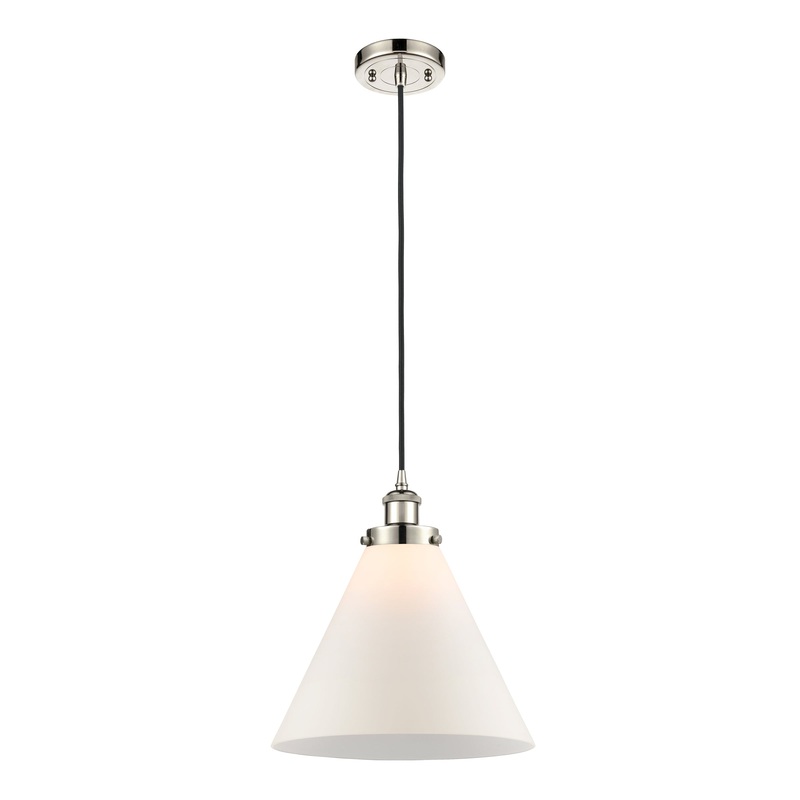Innovations Lighting X-Large Cone 1 Light Mini Pendant Part Of The Ballston Collection 916-1P-PN-G41-L