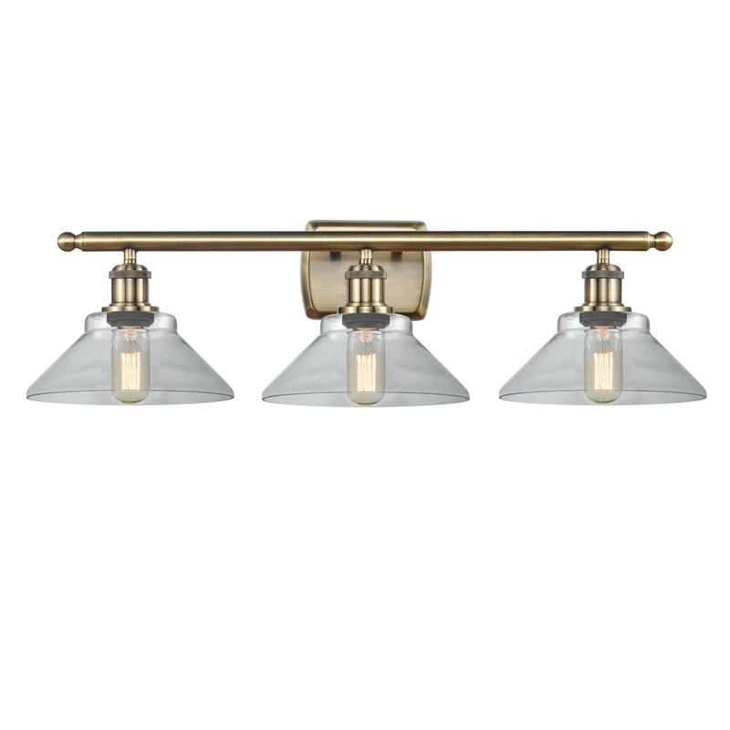 Innovations Lighting Orwell 3 Light Bath Vanity Light Part Of The Ballston Collection 516-3W-AB-G132