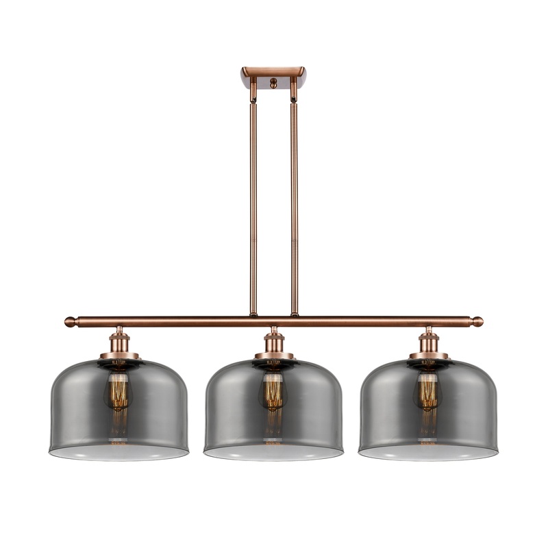 Innovations Lighting X-Large Bell 3 Light Island Light Part Of The Ballston Collection 916-3I-AC-G73-L