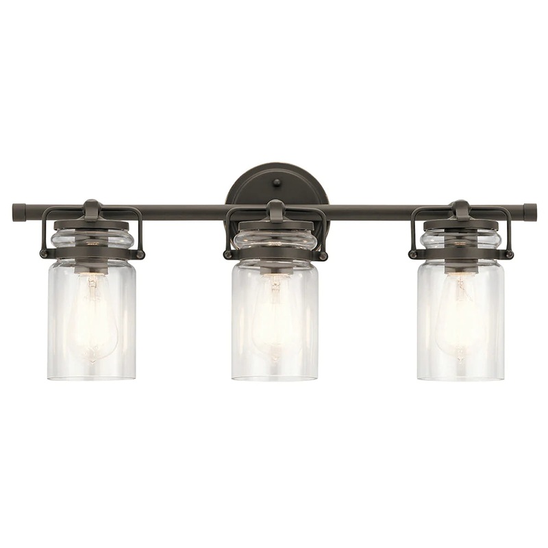 Kichler Brinley 3 Light Vanity Light Olde Bronze 45689OZ