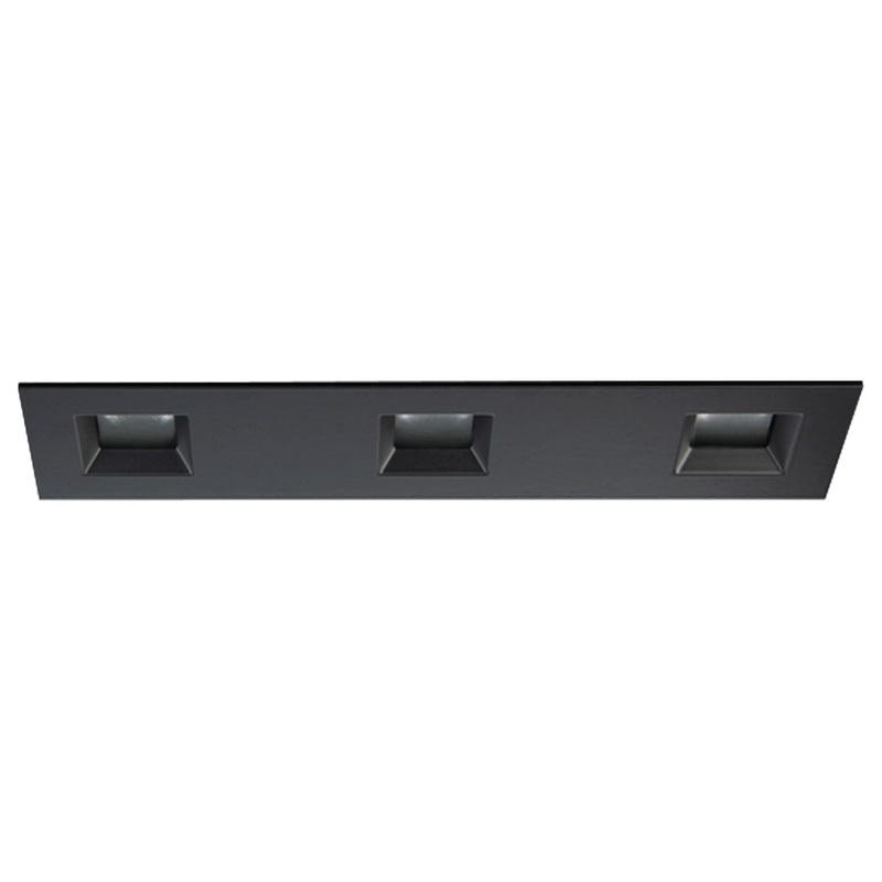 Ocularc Multiples 2IN SQ 3-Light Pinhole with Trim