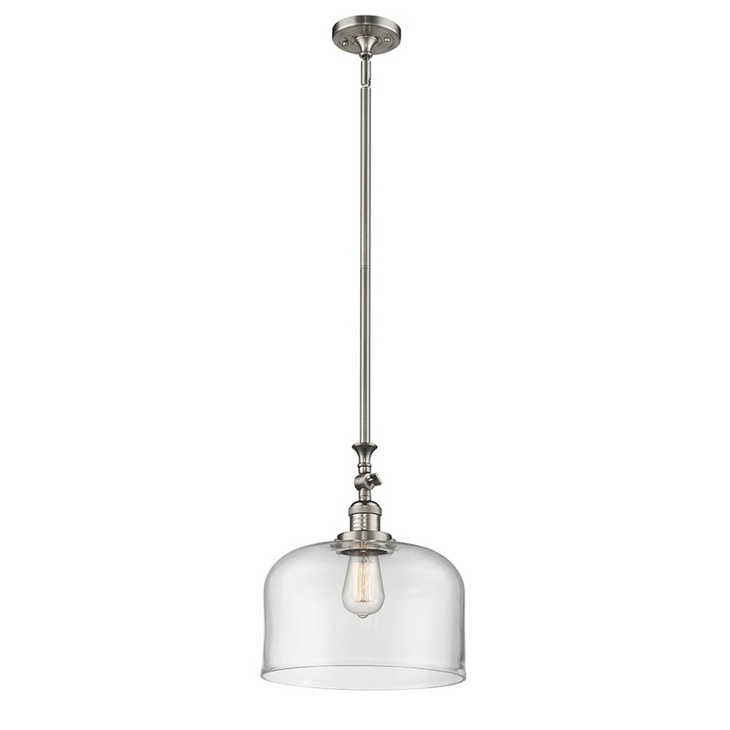 Innovations Lighting X-Large Bell 1 Light Mini Pendant Part Of The Franklin Restoration Collection 206-SN-G72-L-LED