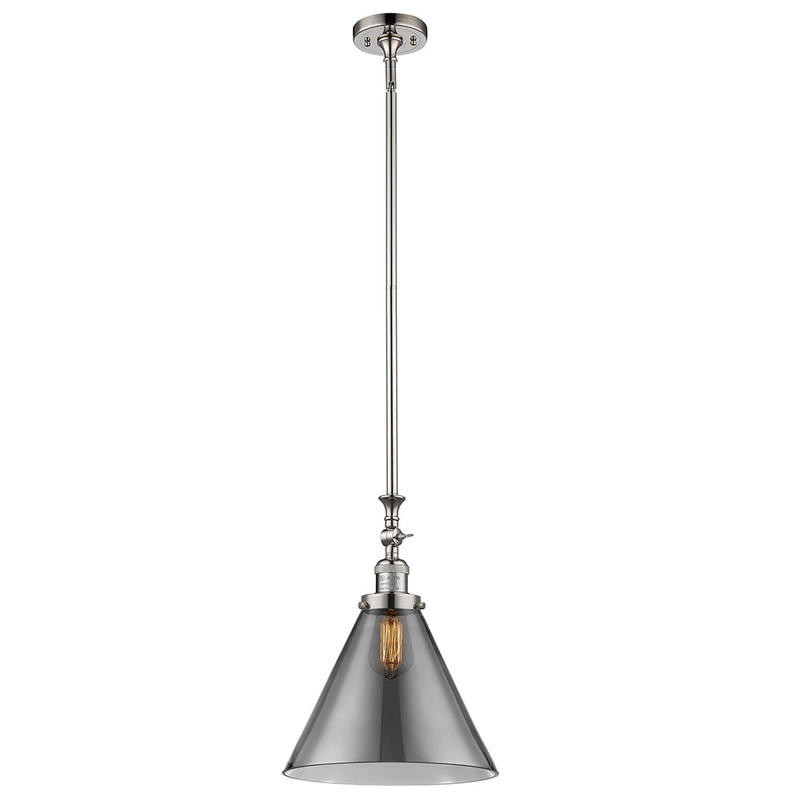 Innovations Lighting X-Large Cone 1 Light Mini Pendant Part Of The Franklin Restoration Collection 206-PN-G43-L