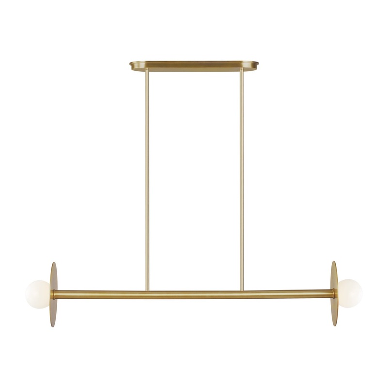 Nodes 2 Light Linear Chandelier