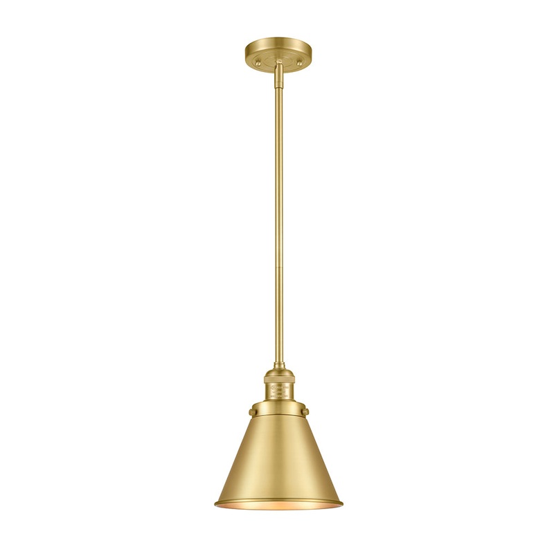 Innovations Lighting Appalachian 1 Light Mini Pendant Part Of The Franklin Restoration Collection 201S-SG-M13-SG-LED