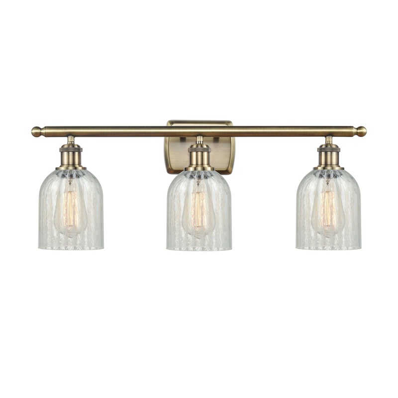 Innovations Lighting Caledonia 3 Light Bath Vanity Light Part Of The Ballston Collection 516-3W-AB-G2511-LED