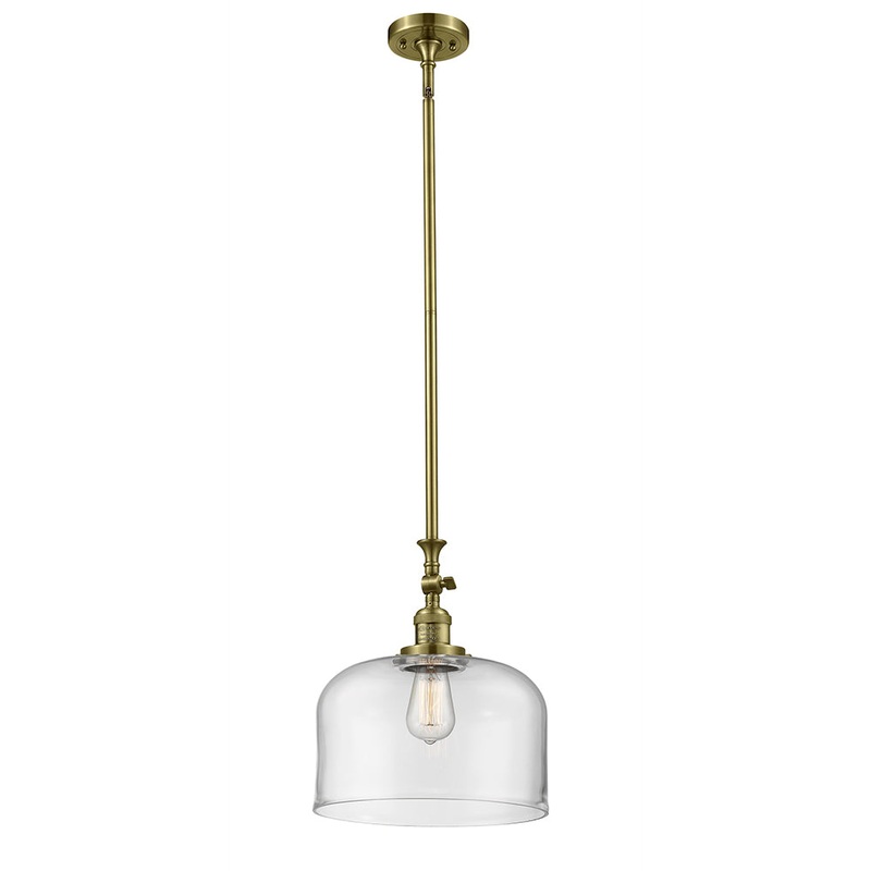 Innovations Lighting X-Large Bell 1 Light Mini Pendant Part Of The Franklin Restoration Collection 206-AB-G72-L