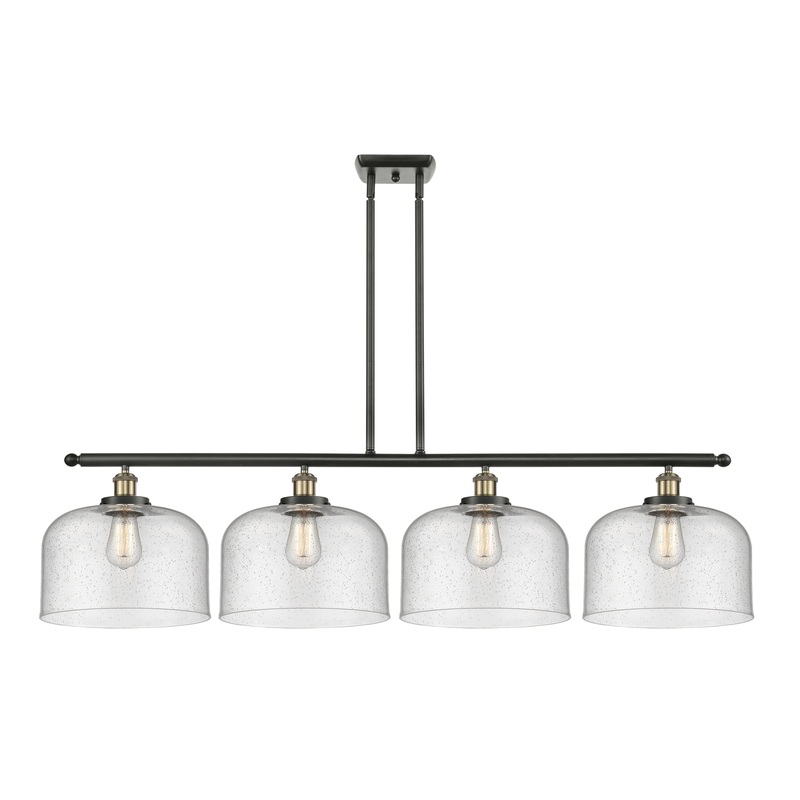 Innovations Lighting X-Large Bell 4 Light Island Light Part Of The Ballston Collection 916-4I-BAB-G74-L-LED