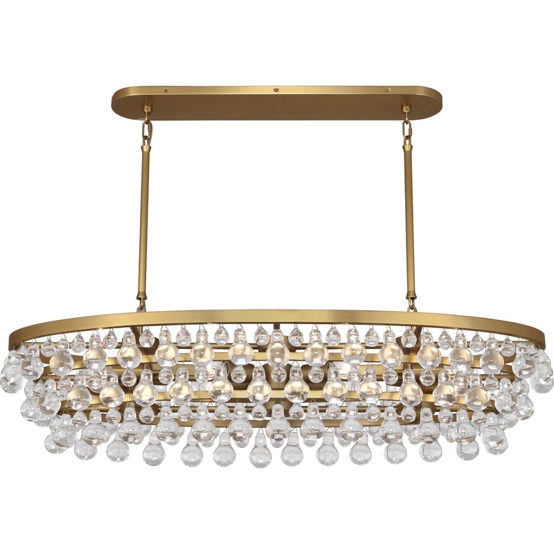 Bling Oval Chandelier