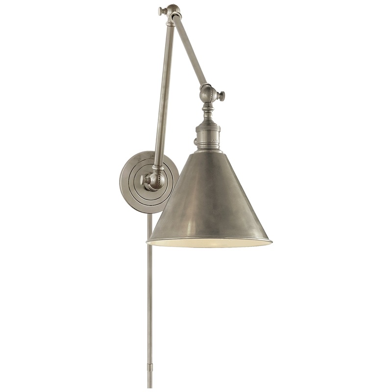 Boston Functional Plug-in Library Sconce