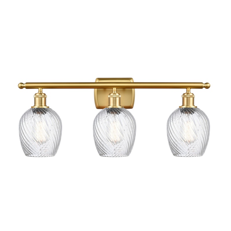 Innovations Lighting Salina 3 Light Bath Vanity Light Part Of The Ballston Collection 516-3W-SG-G292-LED