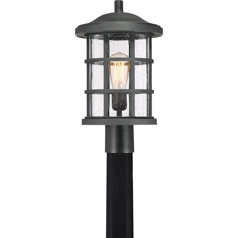 Crusade Outdoor Post mount Lantern